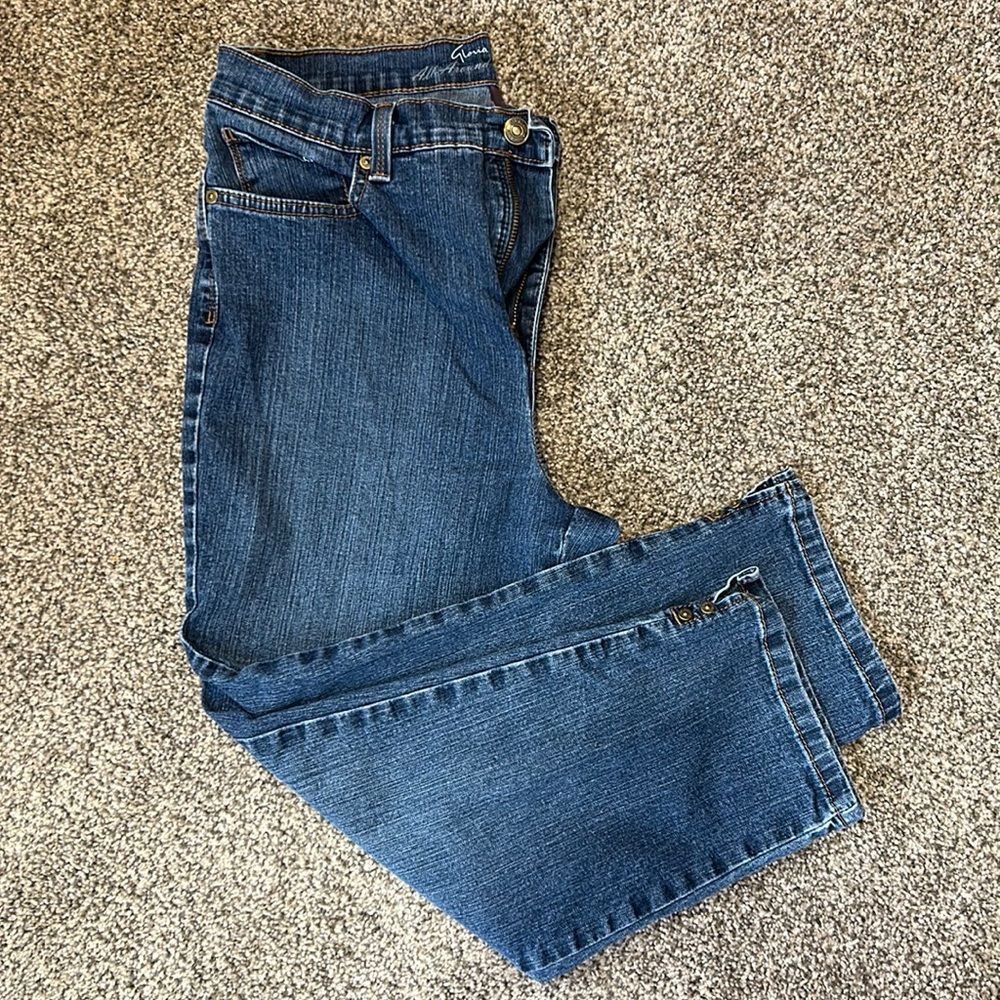 Gloria Vanderbilt Amanda capri jeans, size 10
